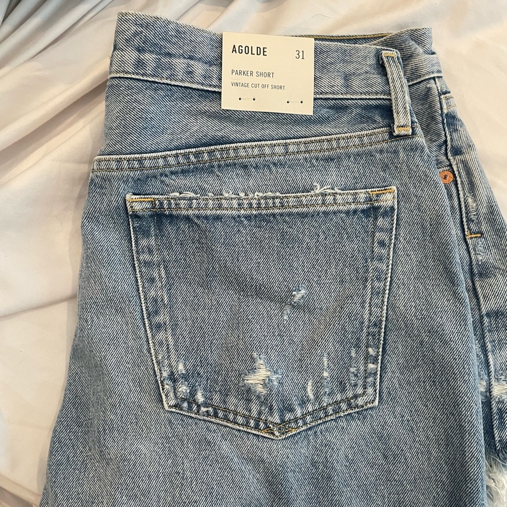 Agolde Parker Short Swapmeet NWT 31